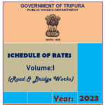Tripura Road and Bridges SOR 2023
