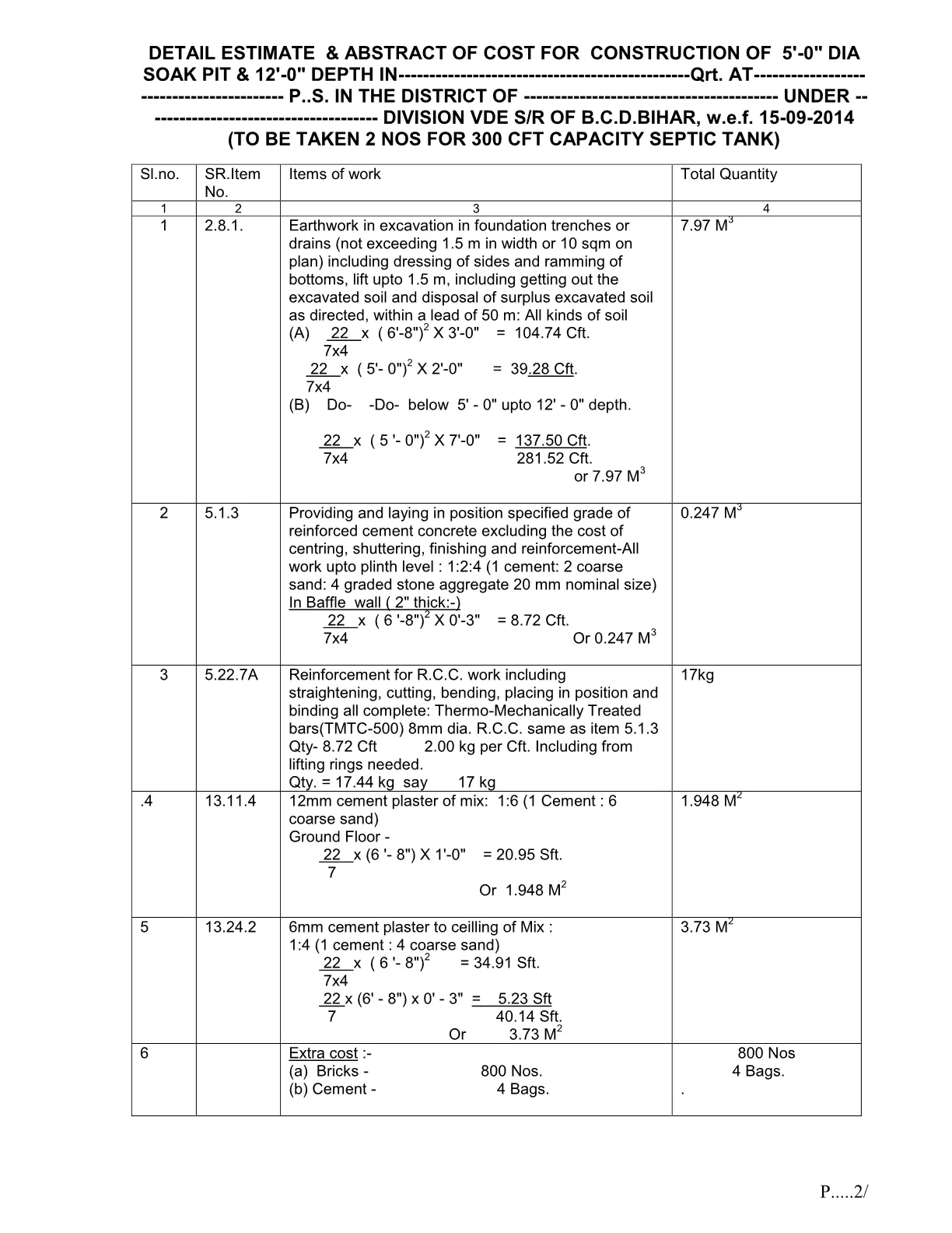 300 CFT S Tank Estimate4