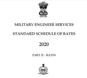 MILITARY ENGINEER SERVICES SCHEDULE OF RATES 2020 PDF Free Download