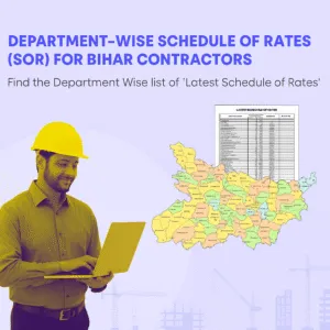 Latest Bihar Schedule of Rates | PWD, WRD, BCD, RCD, CIVIL , Electrical