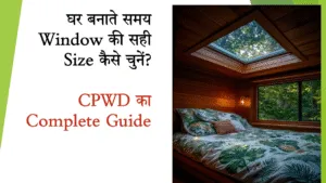 घर बनाते समय Window की सही Size कैसे चुनें? CPWD Window Manual